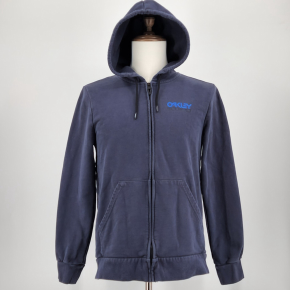 Oakley Factory Pilot Motocross Hoodie Men's Size Large Blue Motorcycle Gorpcore - Picture 1 of 9